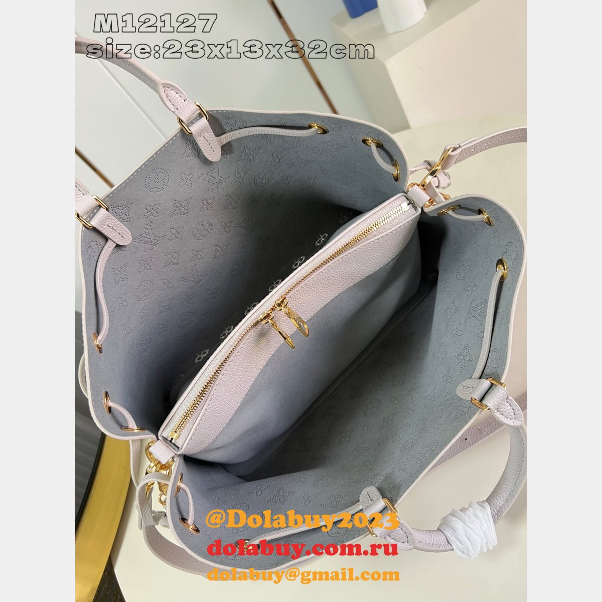 Louis Vuitton Knockoff Bella Tote Mahina 7 Star M12127 Bag