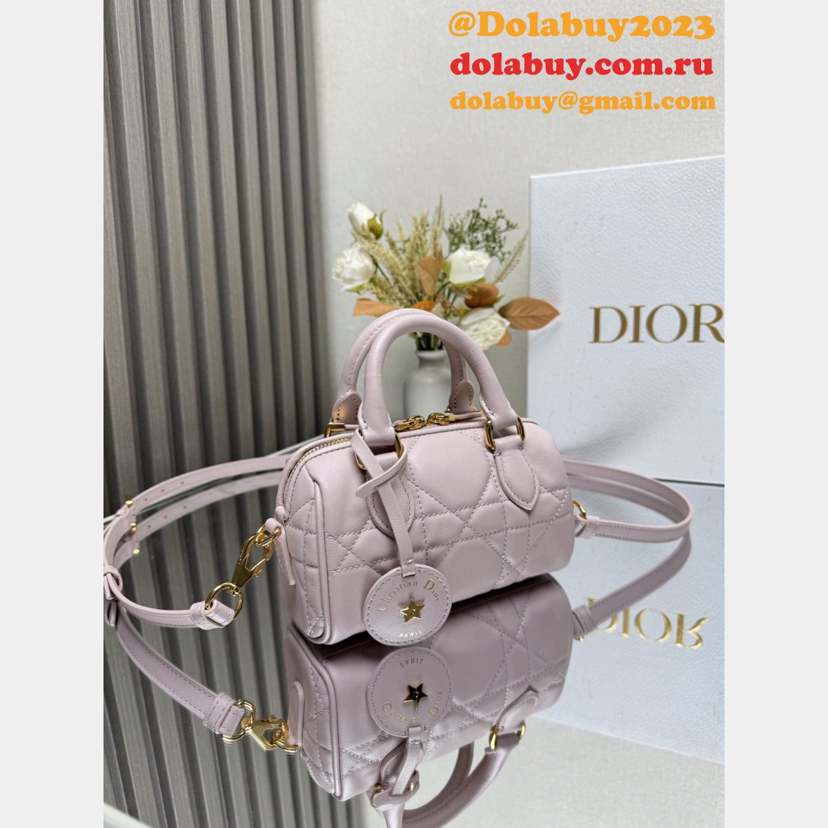 Fashion 7 Star Dior Groove women leather bag