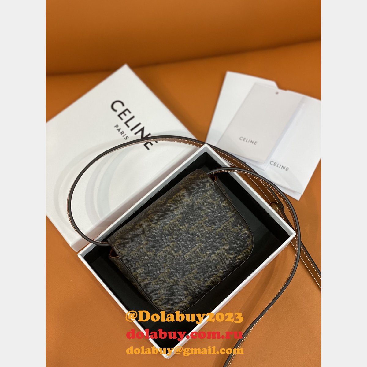 Replica 101512 Triomphe Celine Online Crossbody Sale