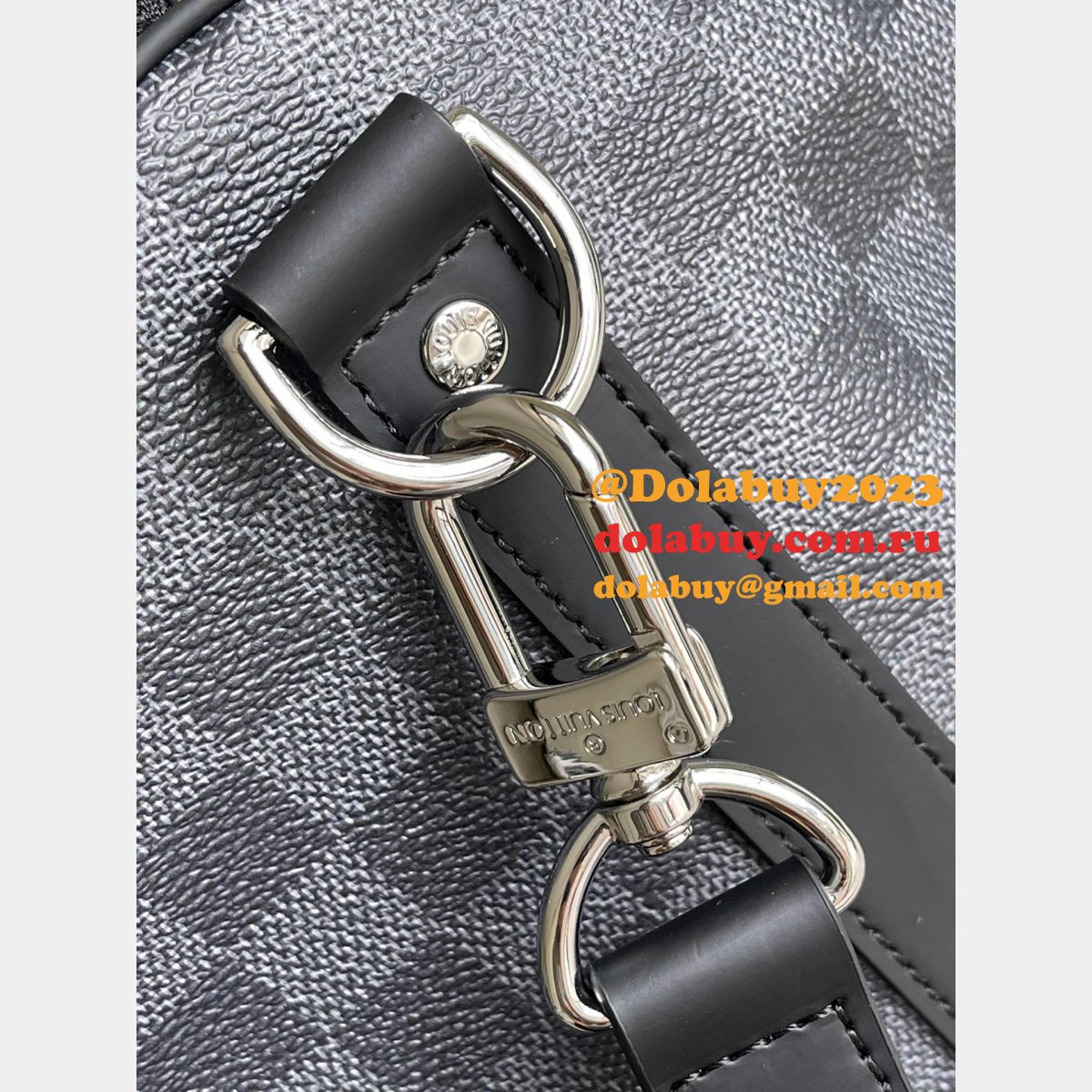 Louis Vuitton 7 Star Keepall Bandoulière 50 Damier Graphite Canvas N50016