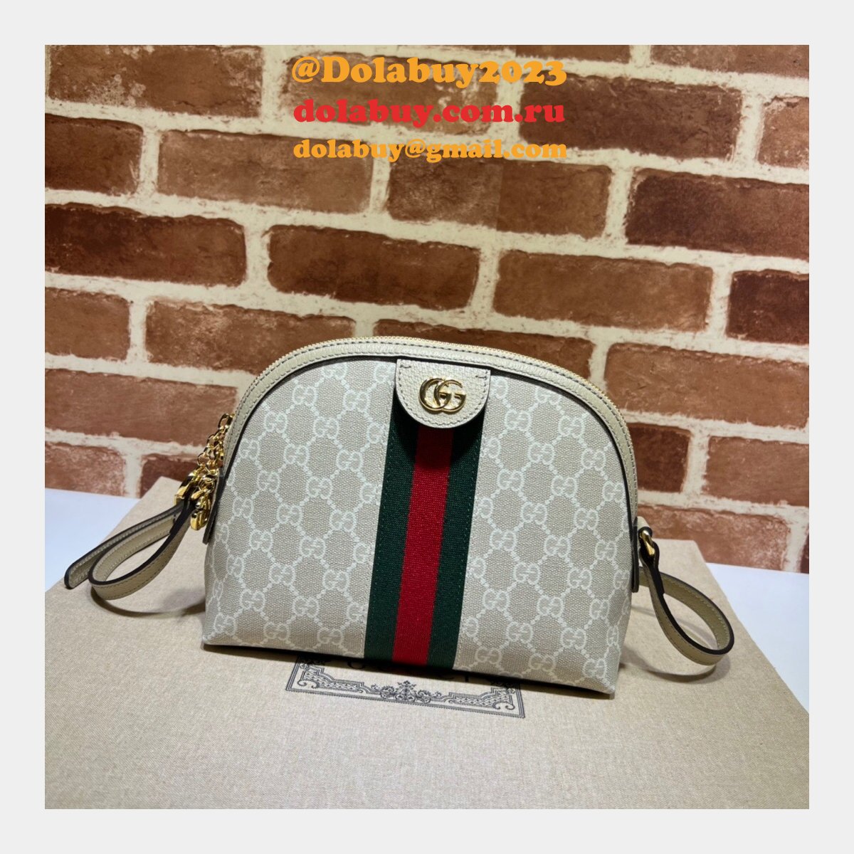 G*u*i fashion designer replica 499621 ophidia small gg shoulder bag