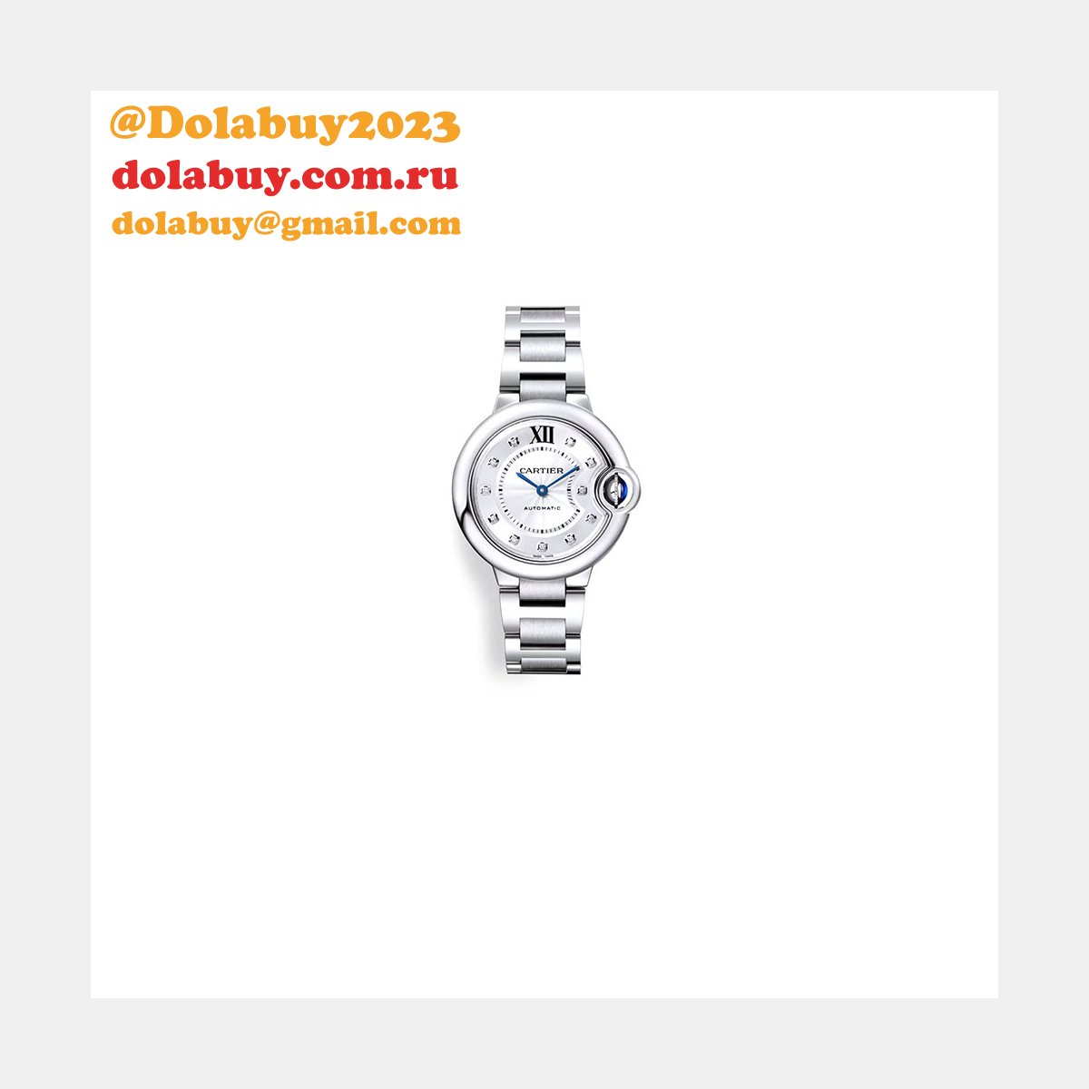 Cartier 33mm Ballon Bleu de Cartier watch
