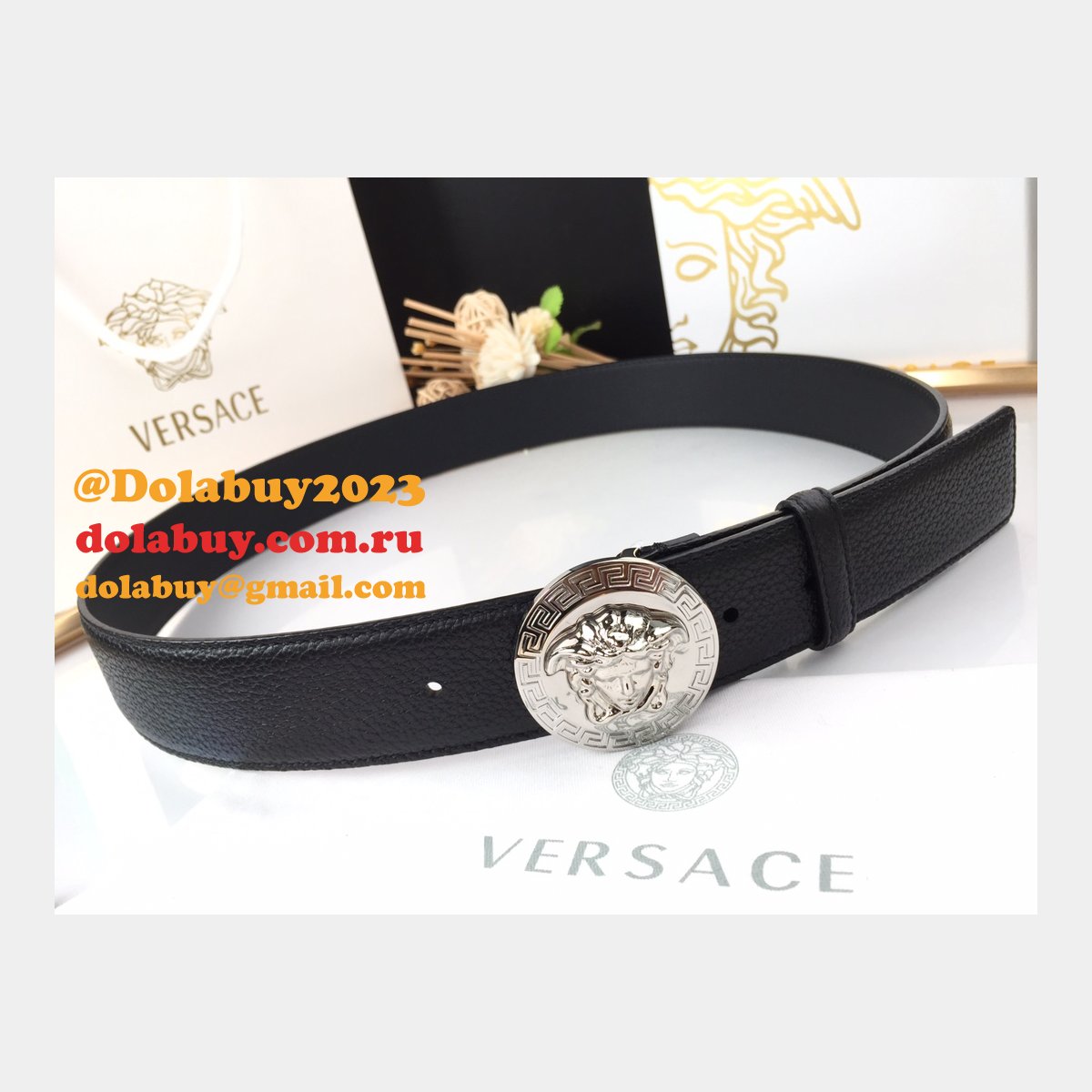 Top Quality Versace 40mm Best Belt For Sale