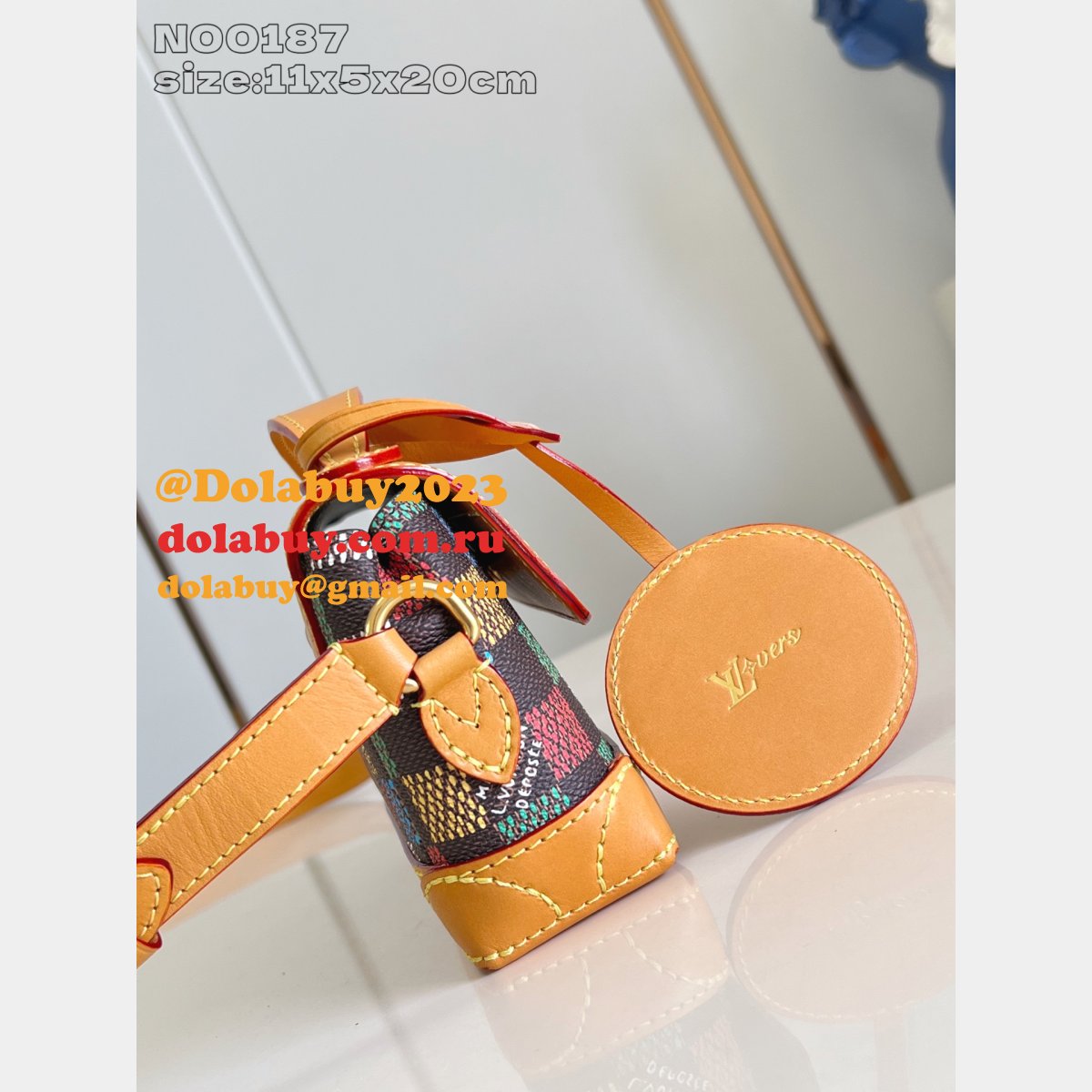 Louis Vuitton N00187 Steamer East West Wearable Wallet Damier Bag