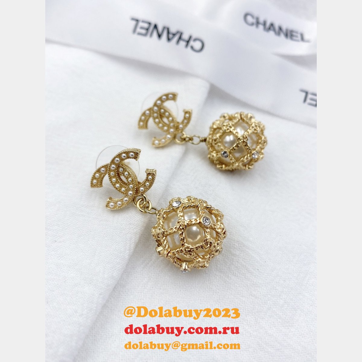 COPY DESIGNER CC EARRINGS LUXURY