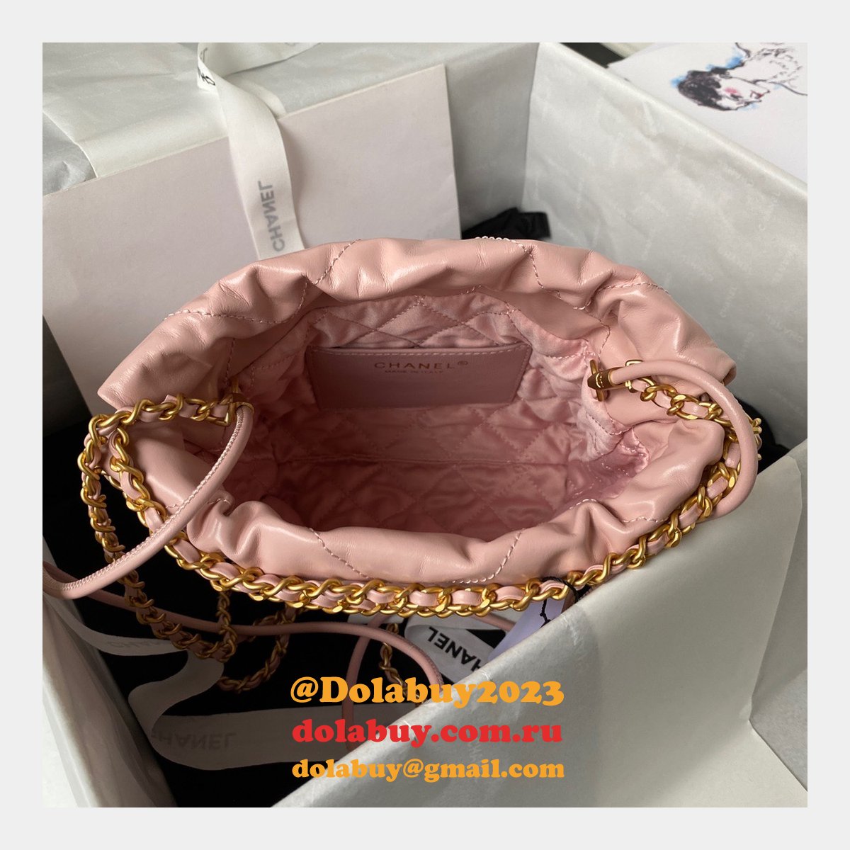 7 Star CC Wholesale AS3980 CALFSKIN CC BAG 20CM