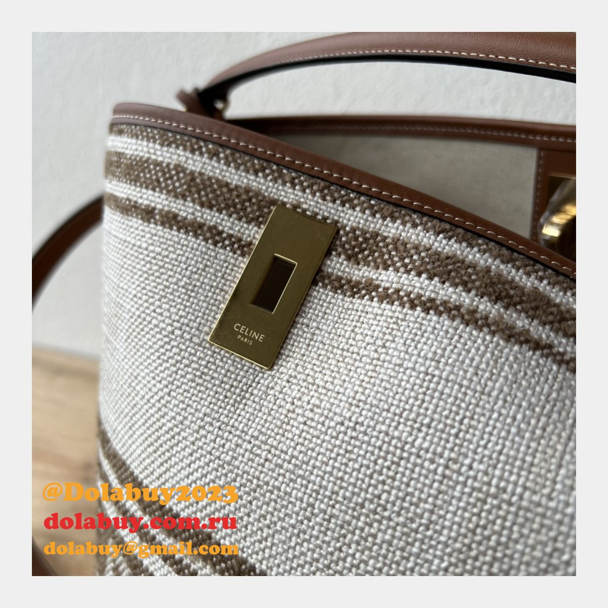 Luxury celine BUCKET 16 bag hot selling 2024 dolabuy