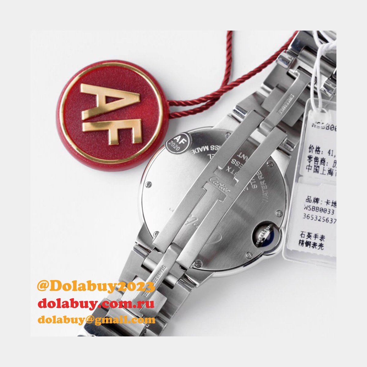 Cartier 33mm Ballon Bleu de Cartier watch