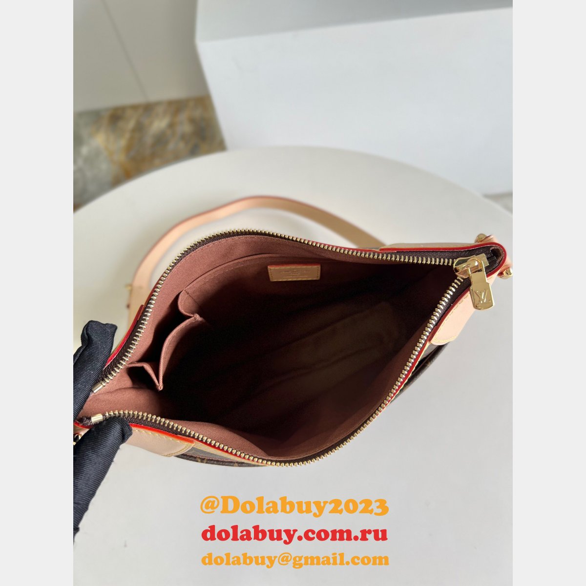 Louis Vuitton Replica Odeon Hobo Shoulder Monogram Canvas m46389/M56390 Handbag