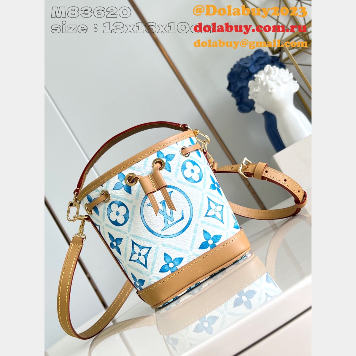 Copy Louis Vuitton 1:1 Mirror M83620 Nano Noé Designer Bag