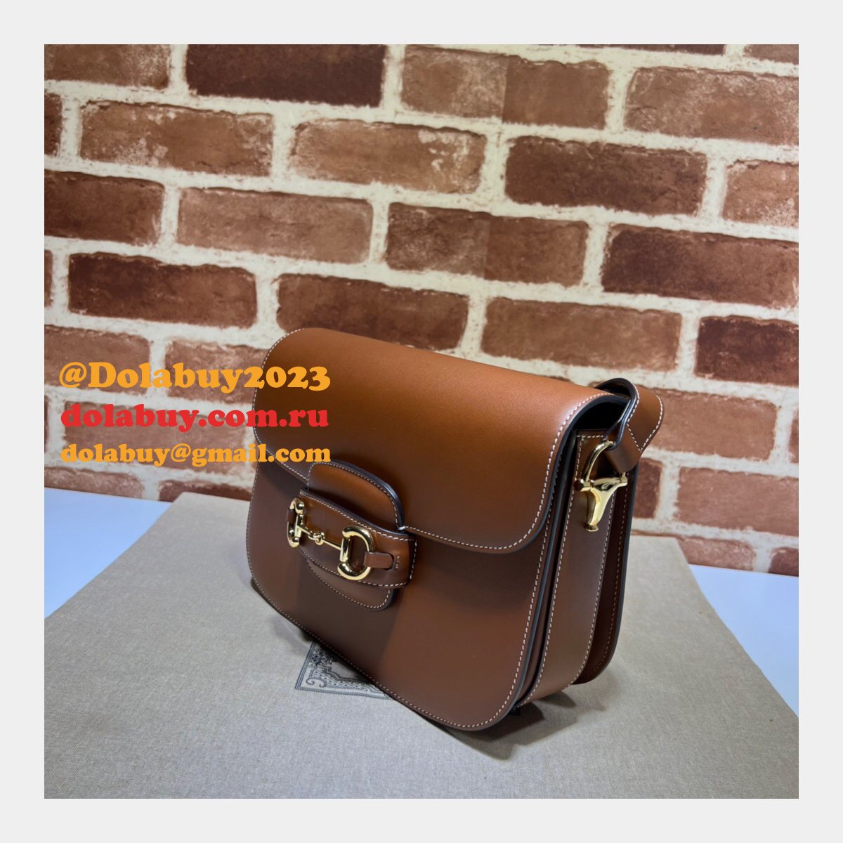 G*u*i 1:1 replica designer gg supreme 602204 1955 horsebit shoulder bag