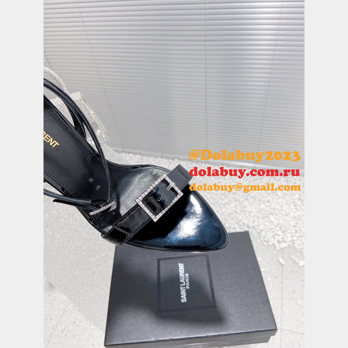 Replica YSL High Heel Sandals Wholesale AAA+ Shoes