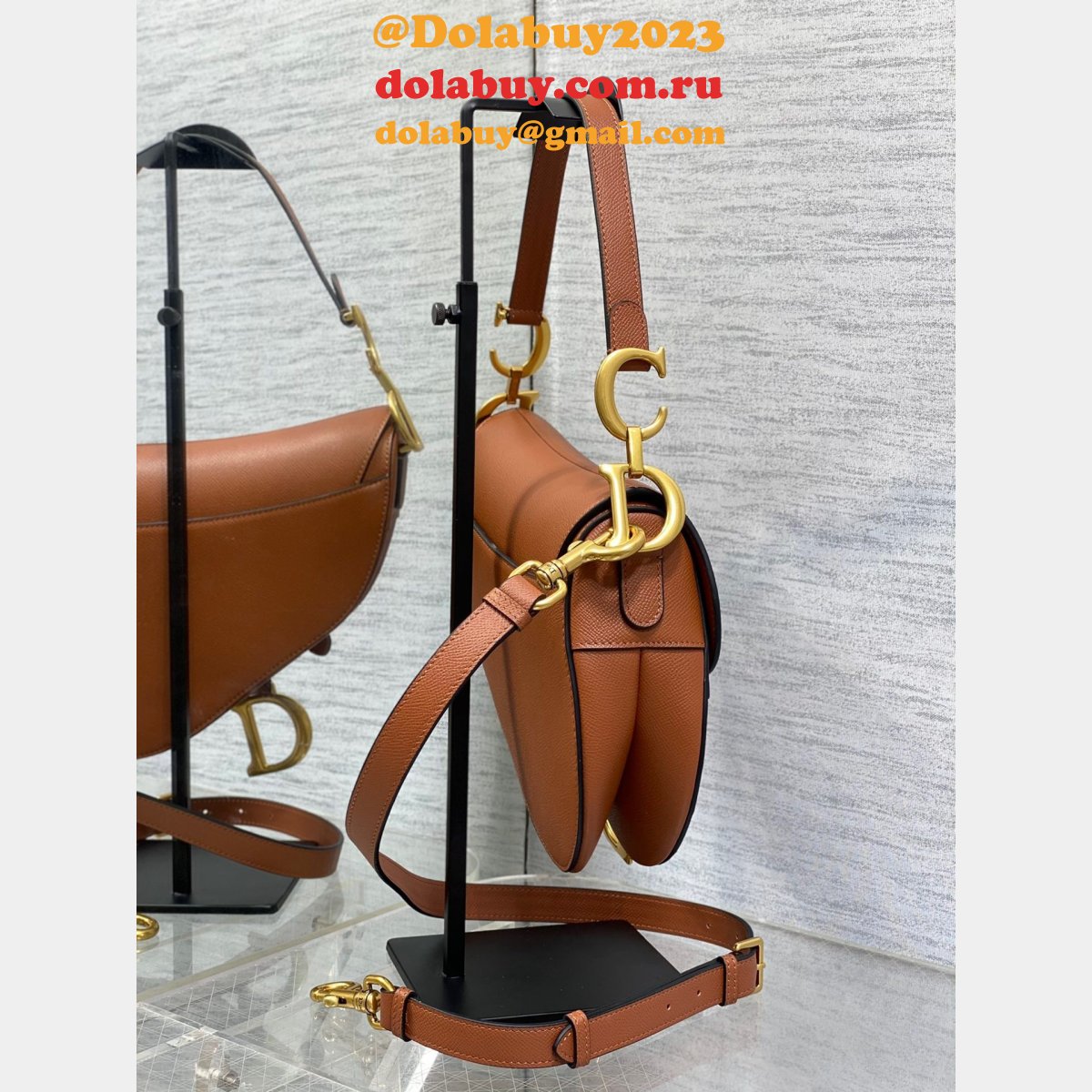 Affordable Replica Dior Saddle Strap 25CM Designer Bag