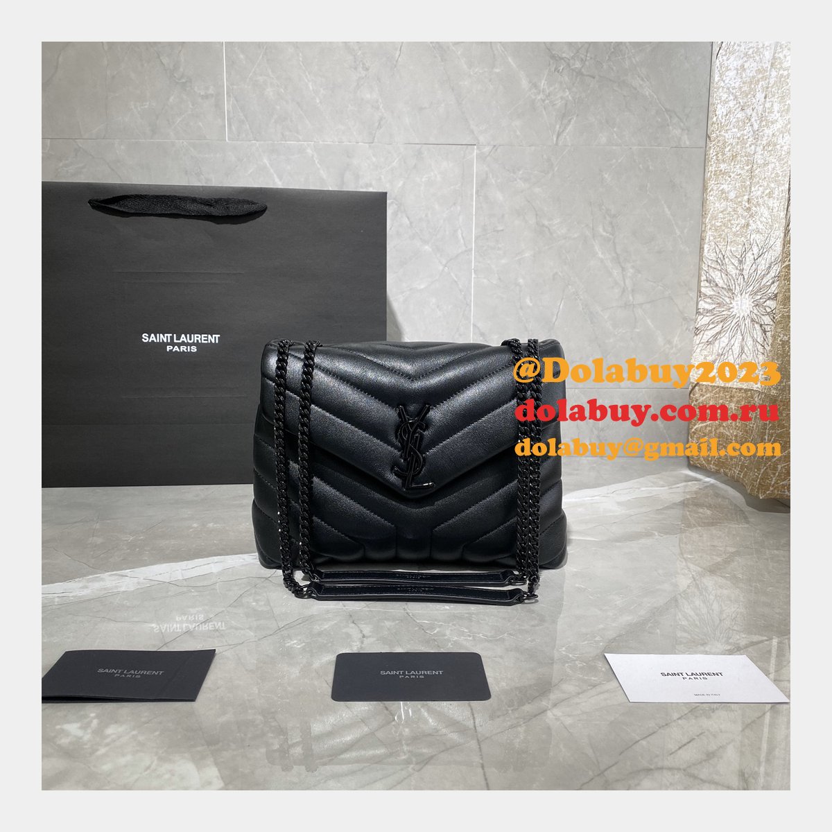 Replica AAA+ YSL LOULOU 494699 SHOULDER BAG 25CM