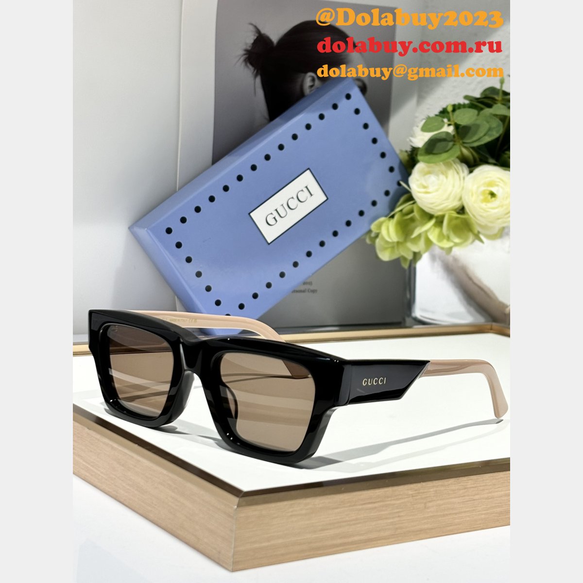 perfect wholesale 7 star G*u*i men sunglass