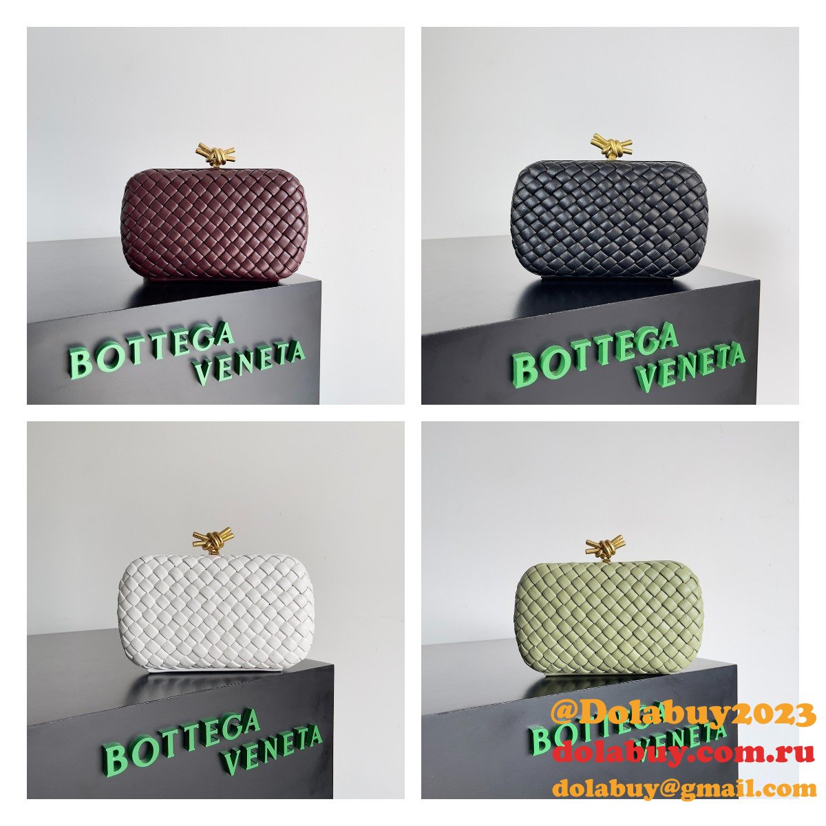 Top Quality Bottega Veneta BV Knot Clutch