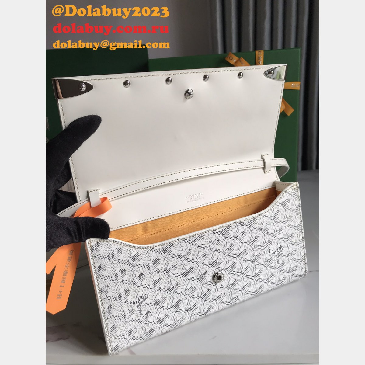 Monte-Carlo 020178 Designer Goyard Clutch Fashion Replica Bag