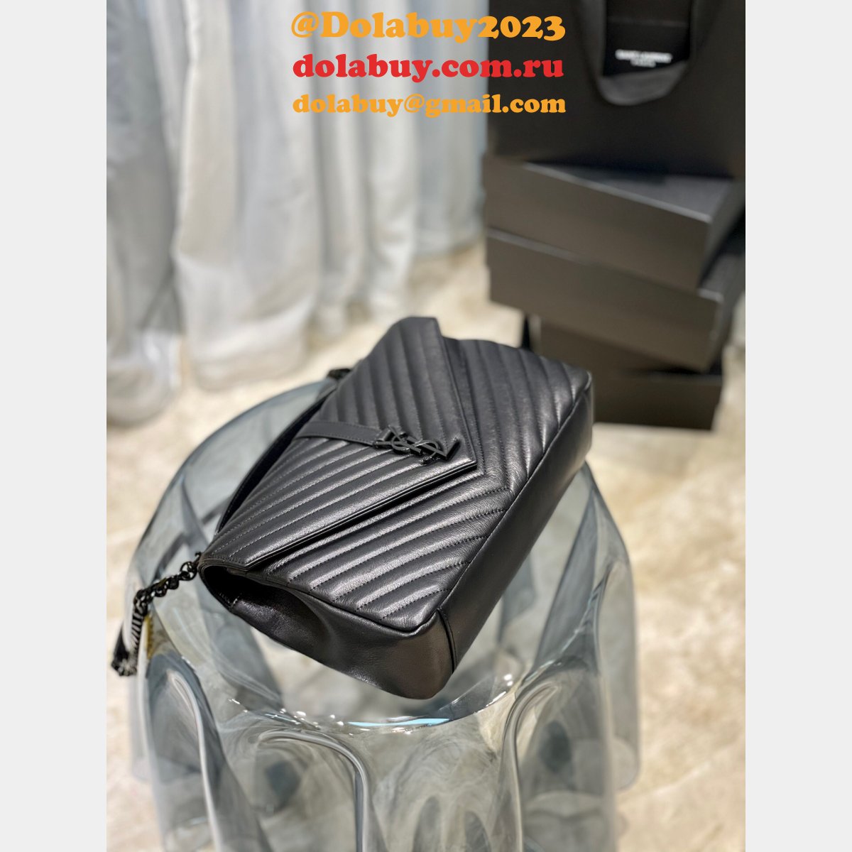 Wholesale Saint Laurent Replica College 487212 Shoulder Bag