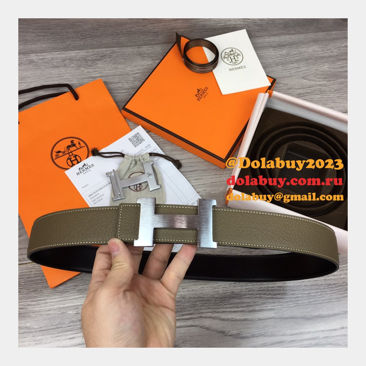 Hermes Outlet 1:1 Replica Belts 38mm 7 Star