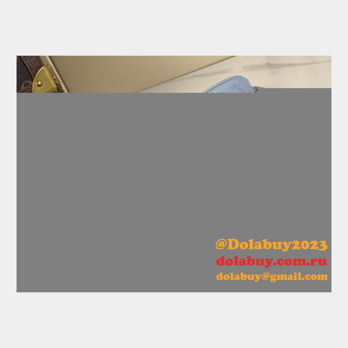 Louis Vuitton Knockoff Top M47173 Multi Pochette Blue Bag