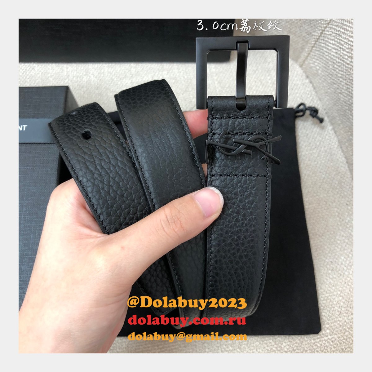 Top Quality UK Inspired SAINT LAURENT REPLICAS BELT
