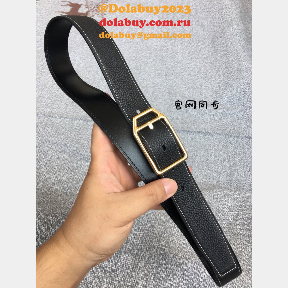 Designer Replica LHermes 32mm Belts Online Sale