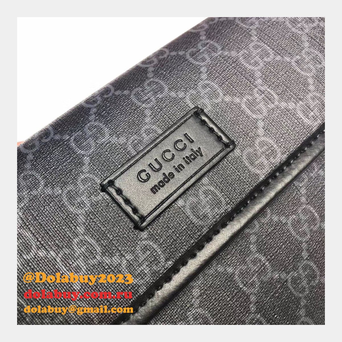 G*u*i top quality 598113 gg black belt bag
