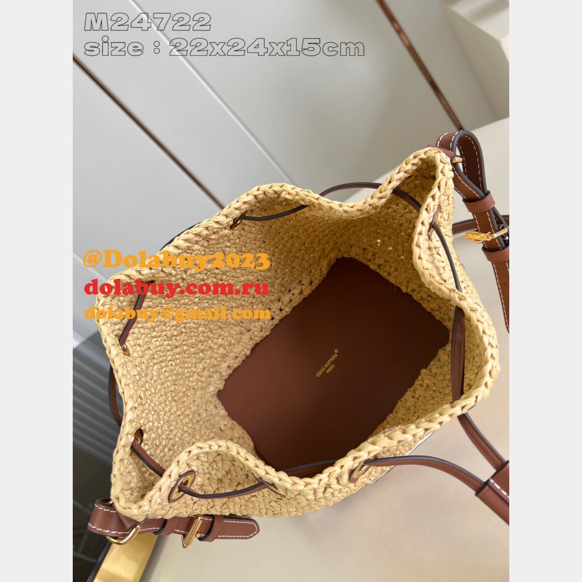 Fashion Best Noé BB Perfect Copy Louis Vuitton M24722 Bag