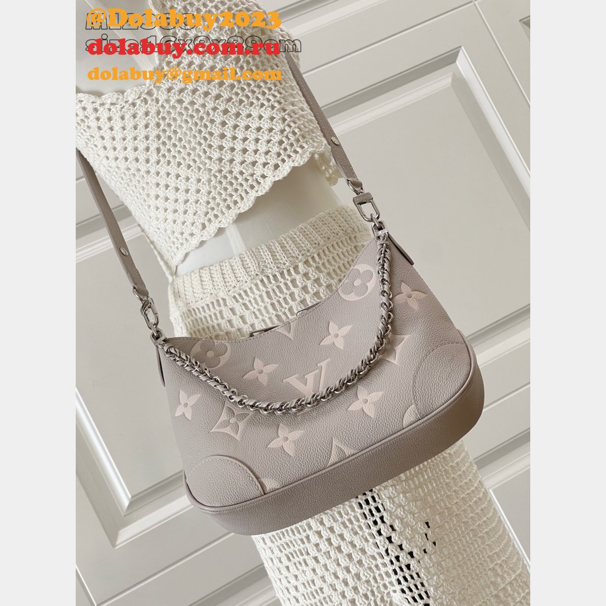 Louis Vuitton Bicolor Monogram Empreinte Boulogne M12930 Bag