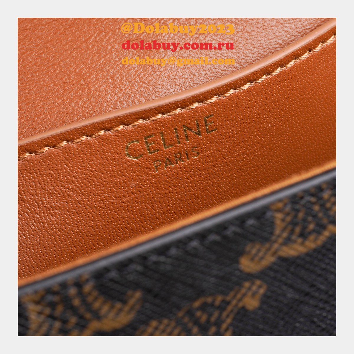 High Quality Céline Mirror Tabou Clutch 10I592 Bag replica handbags