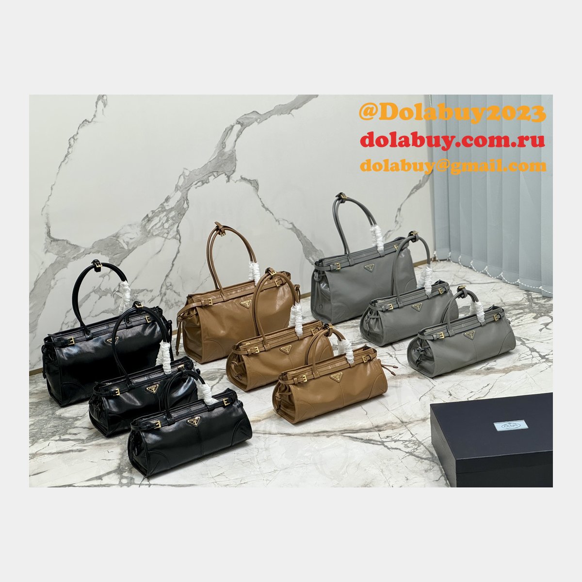 Duplicate Wholesale SoftLux Prada 2024 Luxe 1BA426/1BA433 Handbags