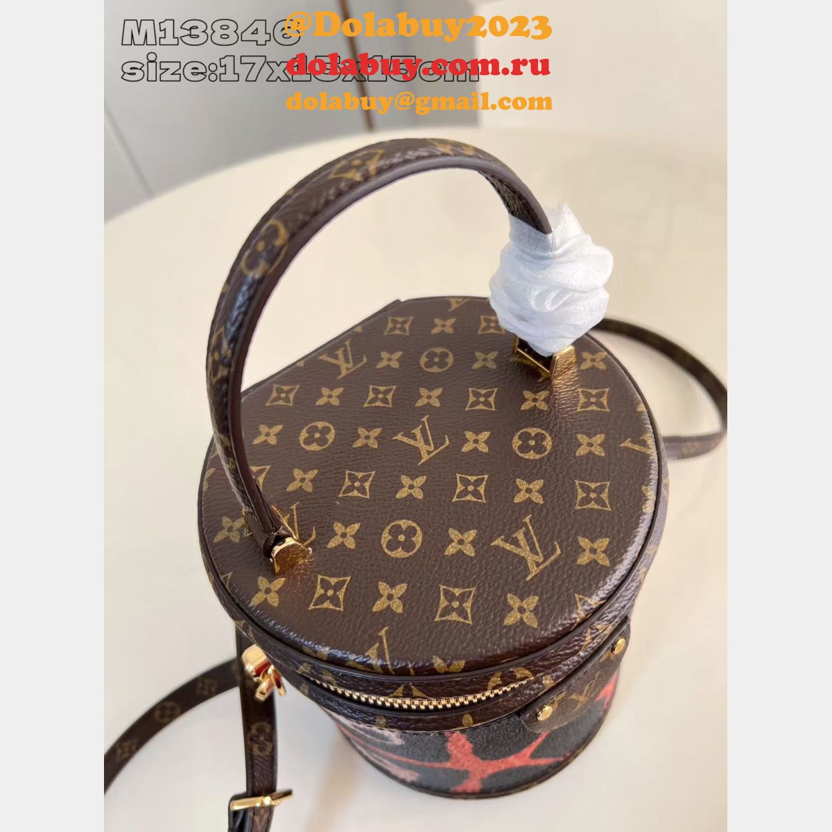 Louis Vuitton M13846 Replica Vernis Bolsa Cannes Bag