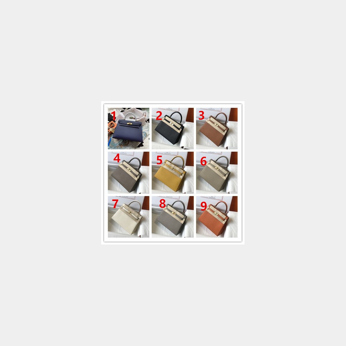 Customize The Best Replica Hermes Epsom Kelly 25-28cm Handbags