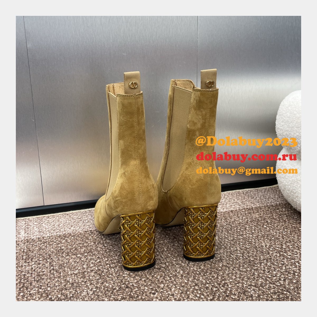 Top Quality Dior Icon Heeled Ankle Boot