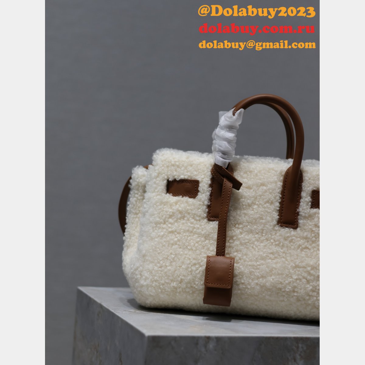 Luxury Best Replicas YSL Mini sac de jour handbag