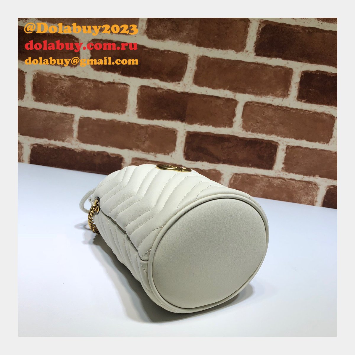 G*u*i replica 7 star gg marmont mini bucket 575163 bag