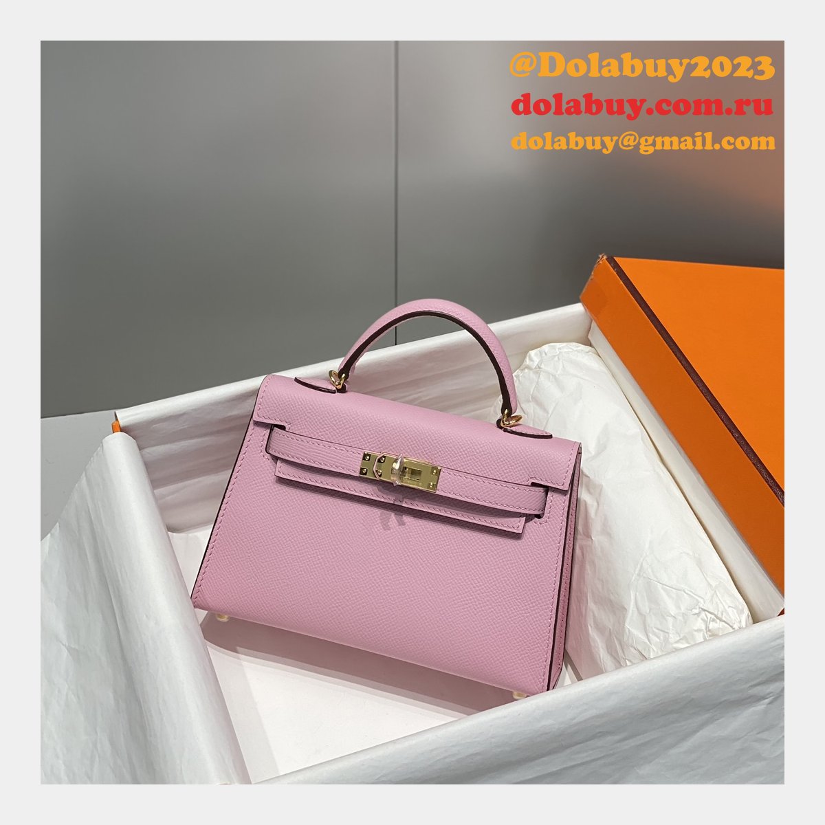 Buy Designer Best Replica Hermes Kelly 19CM Mini Bags Online