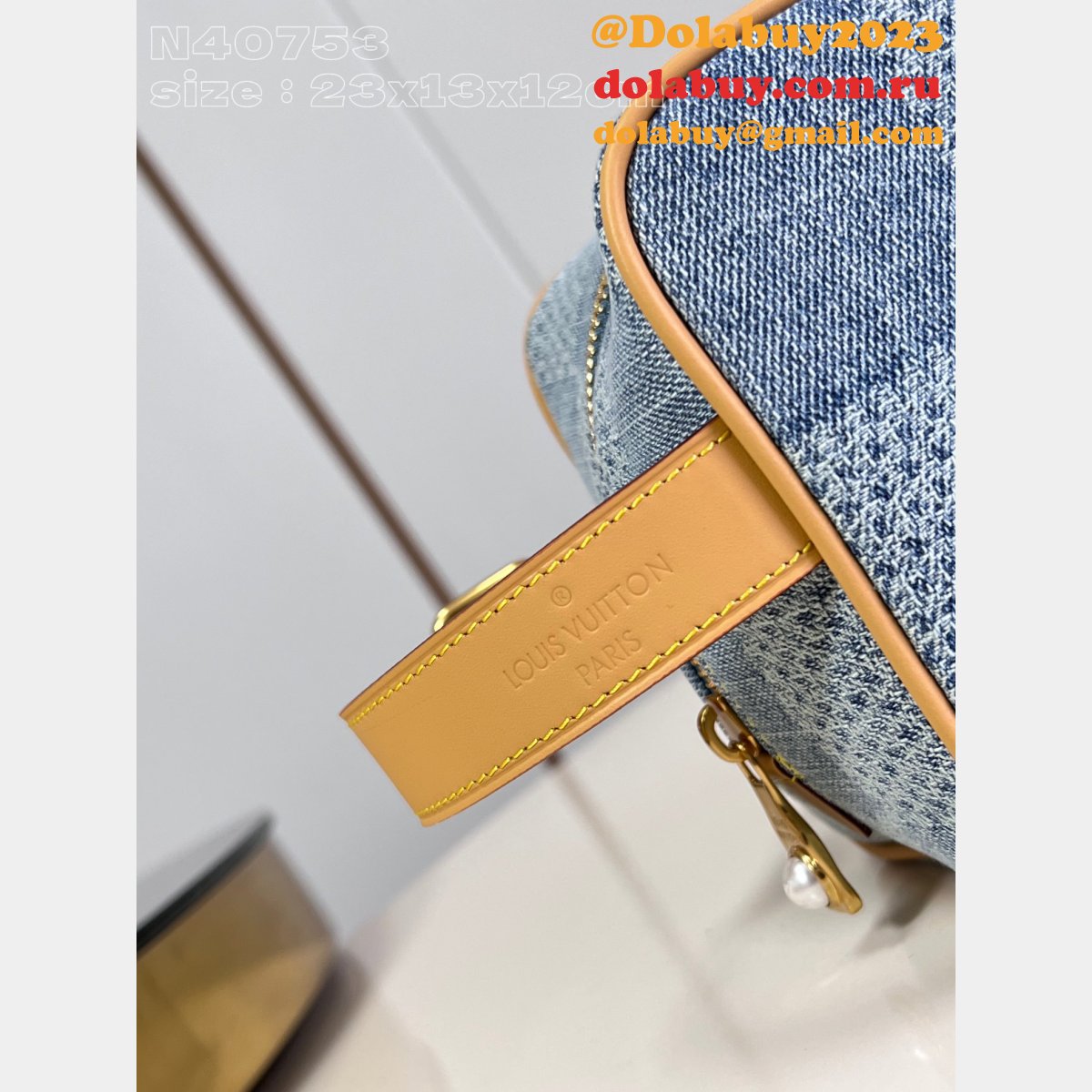 Best N40753 Locker Dopp Kit Damier Travel Louis Vuitton Bag