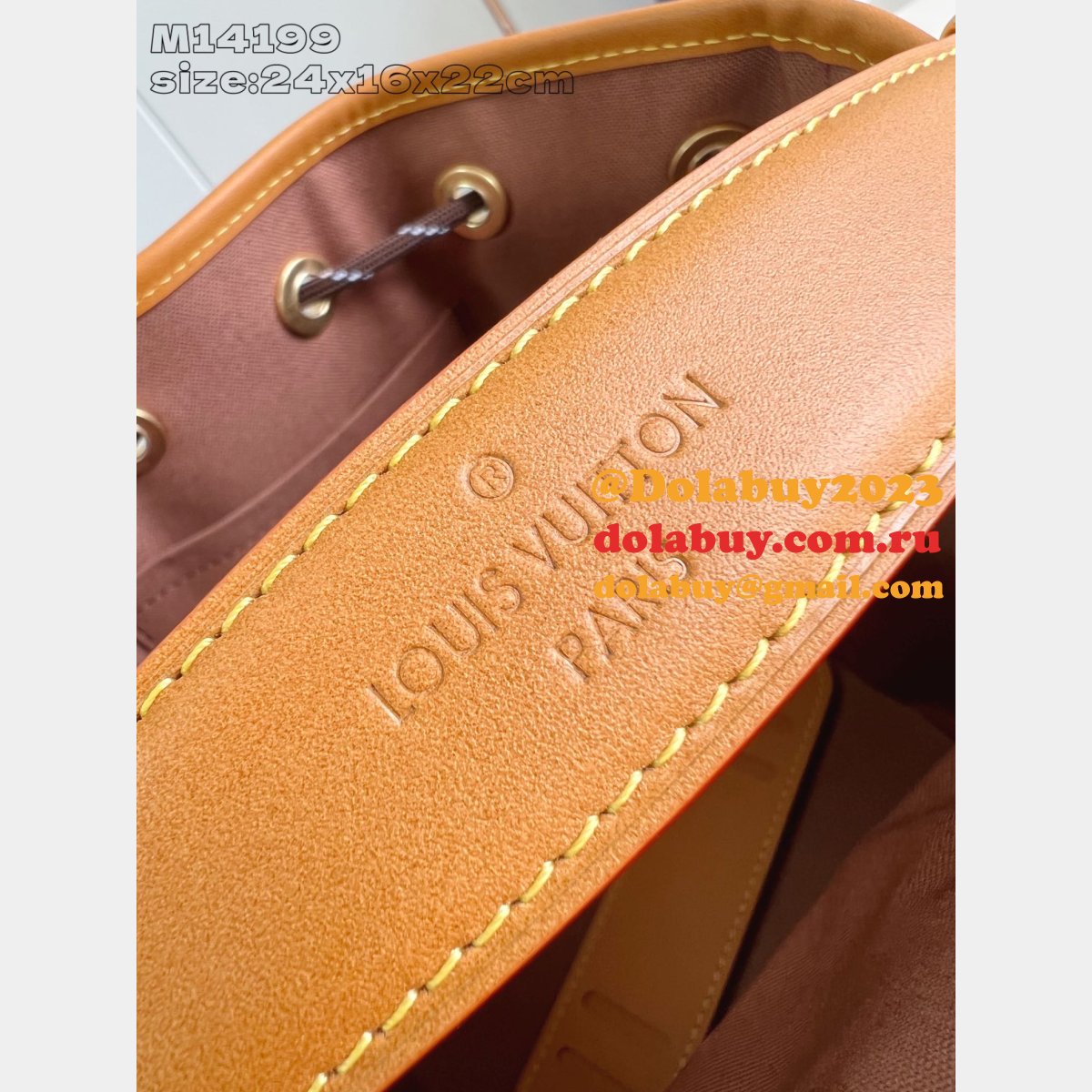 Noé Cargo Louis Vuitton M14199 Luxury Autres Cuirs Monogram Brown Bag