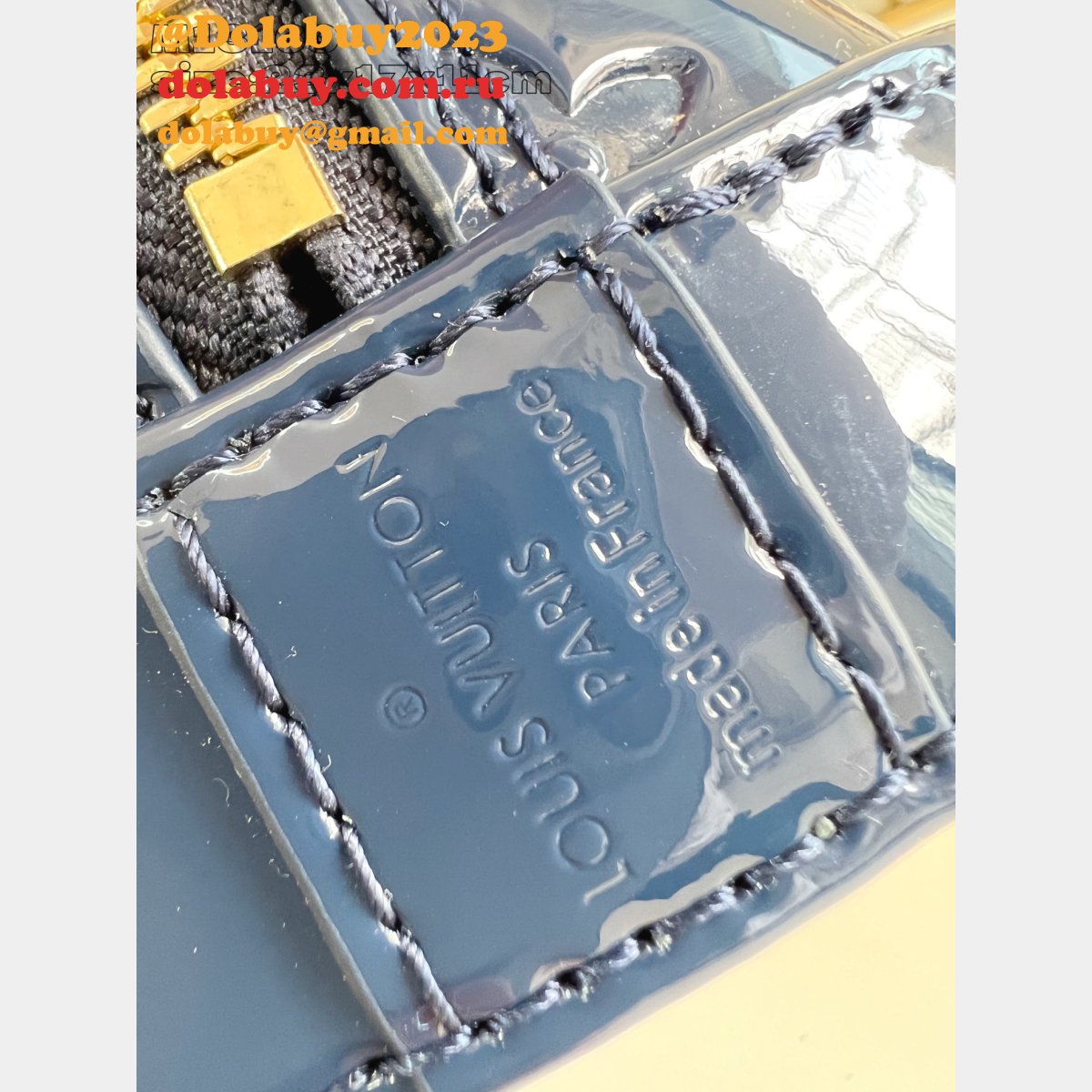 Louis Vuitton Alma BB M13169 Blue Top Quality Replica Handbag