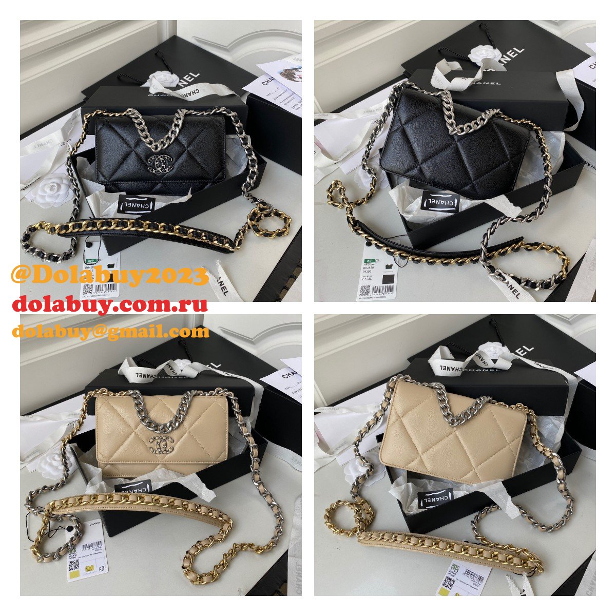 Designer New WOC AP0957 Replica Wallet on Chain 21c Crochet