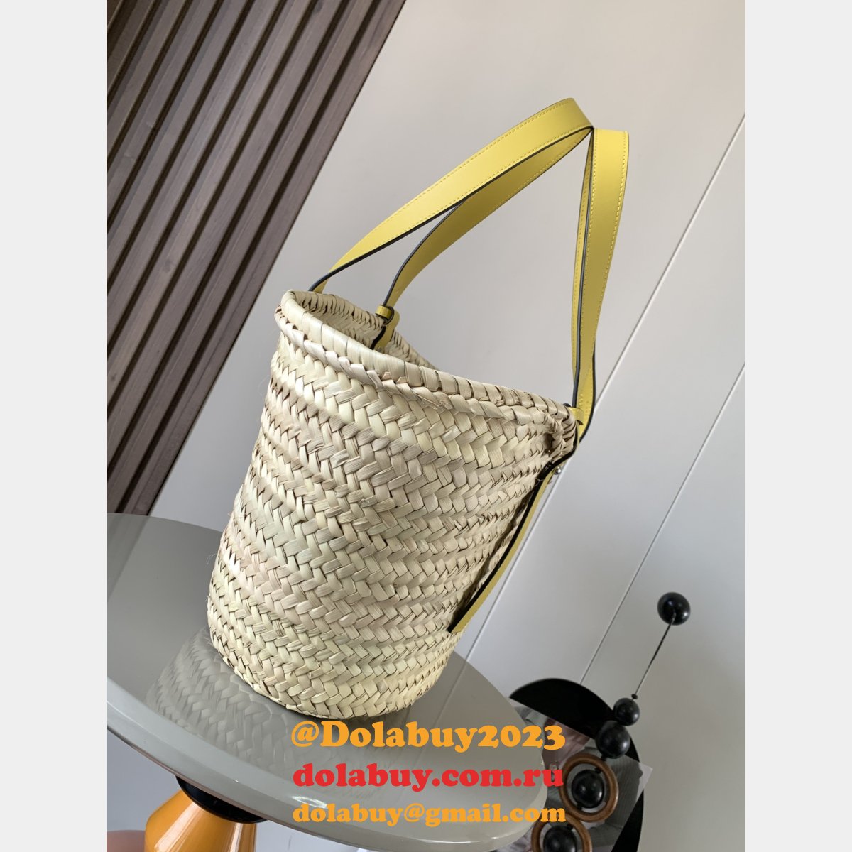 Designer loewe Basket beach handbag hot