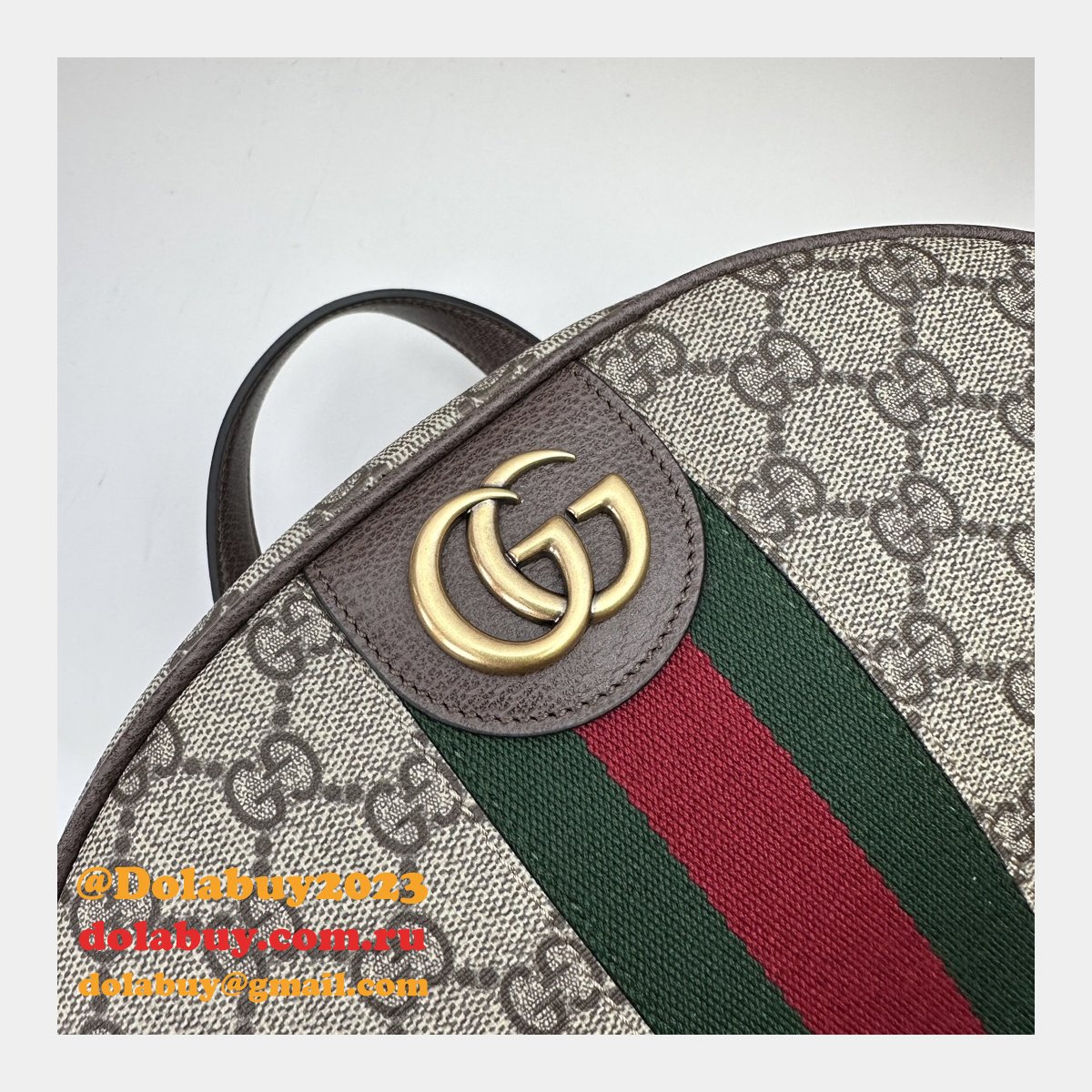 ophidia gg backpack for men 779901 G*u*i replica bag