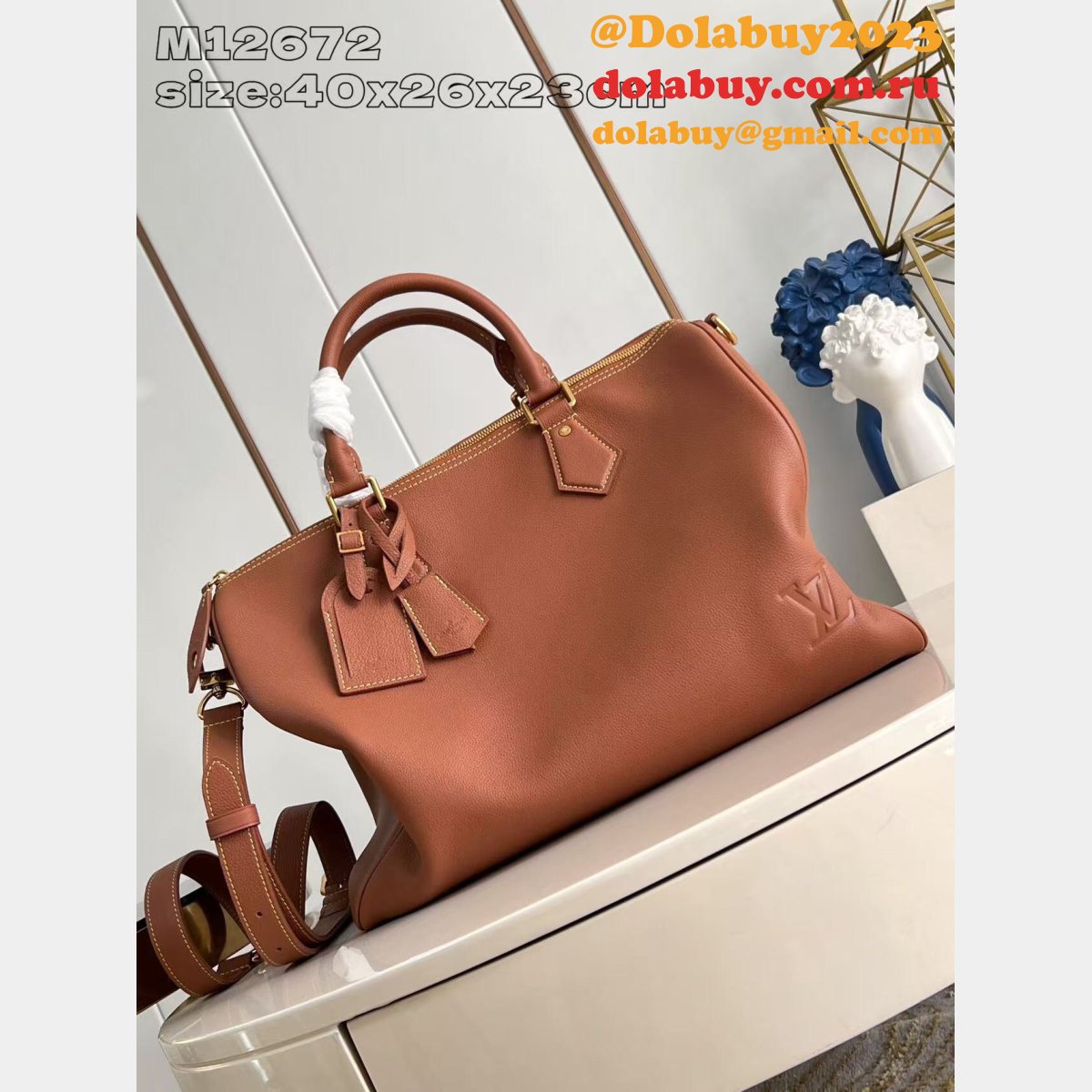 Louis Vuitton Knockoff M12672 Speedy P9 Bandoulière 40 7 Star Bag