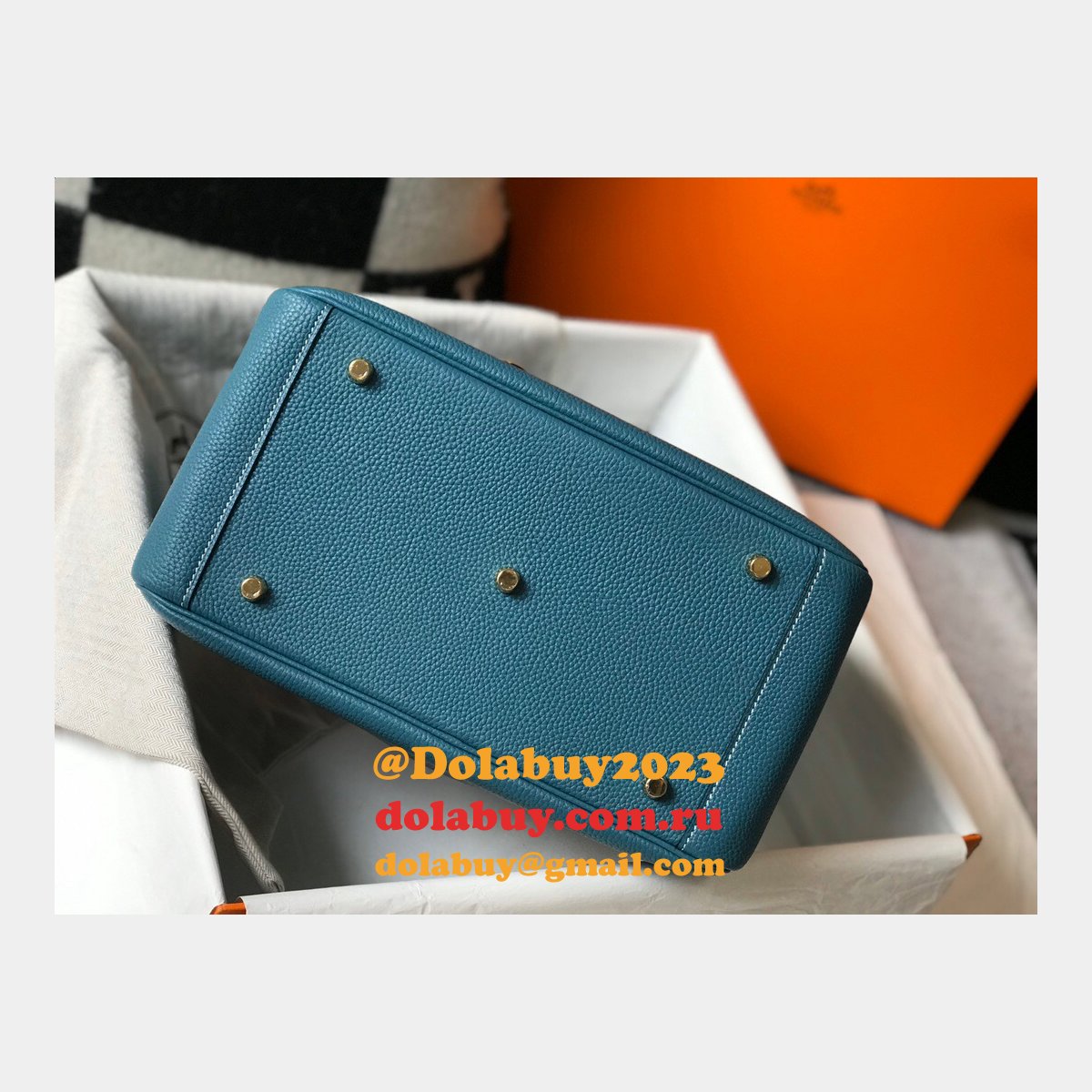 Hermes Replica Blue Lindy 26cm Bags Sale Outlet Online