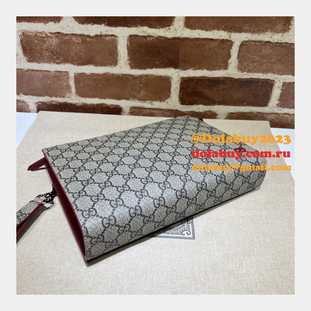 pouch 1:1 G*u*i clutches knockoff gg detai 768255 best bag