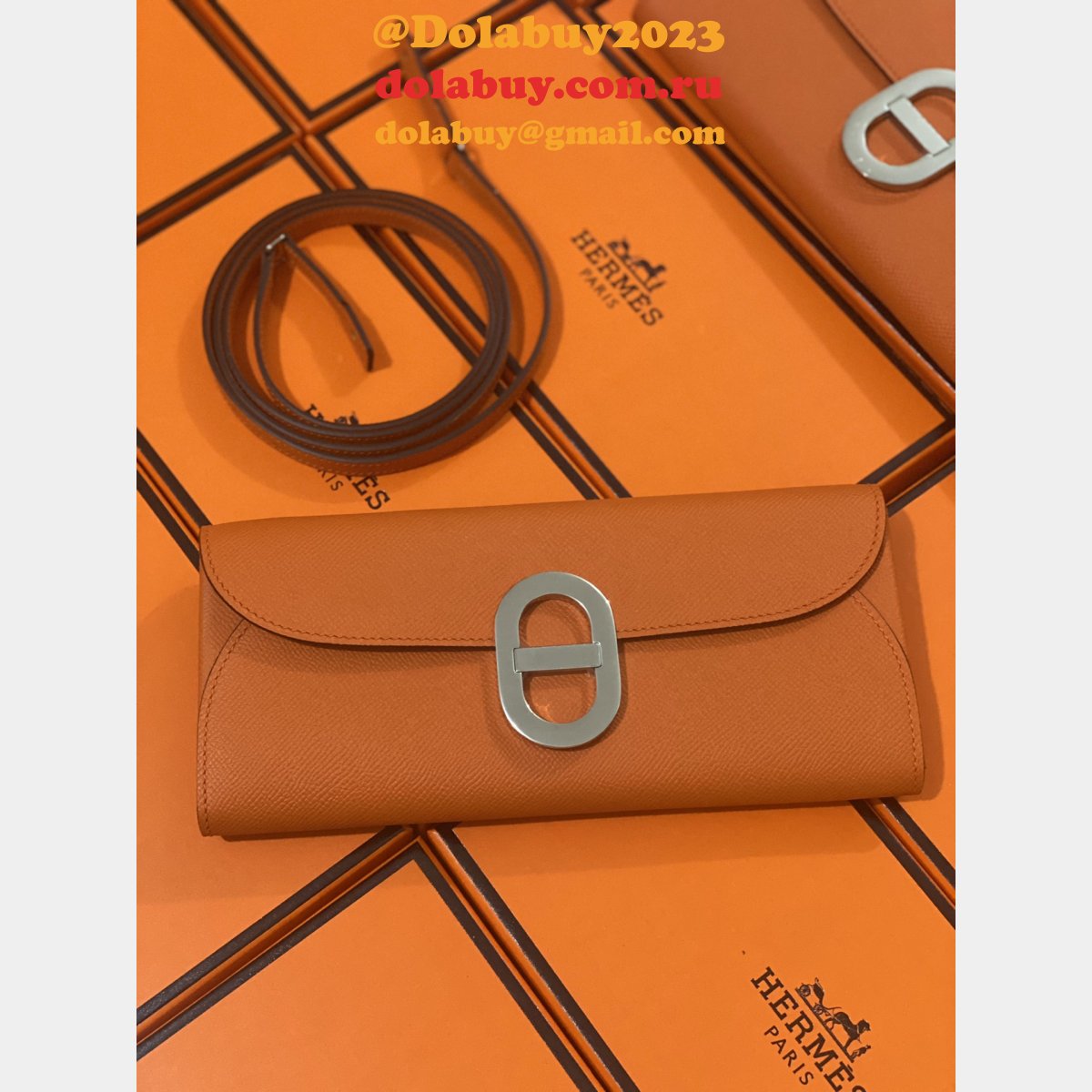 Perfect hermes D Ancre to go Epsom clutch