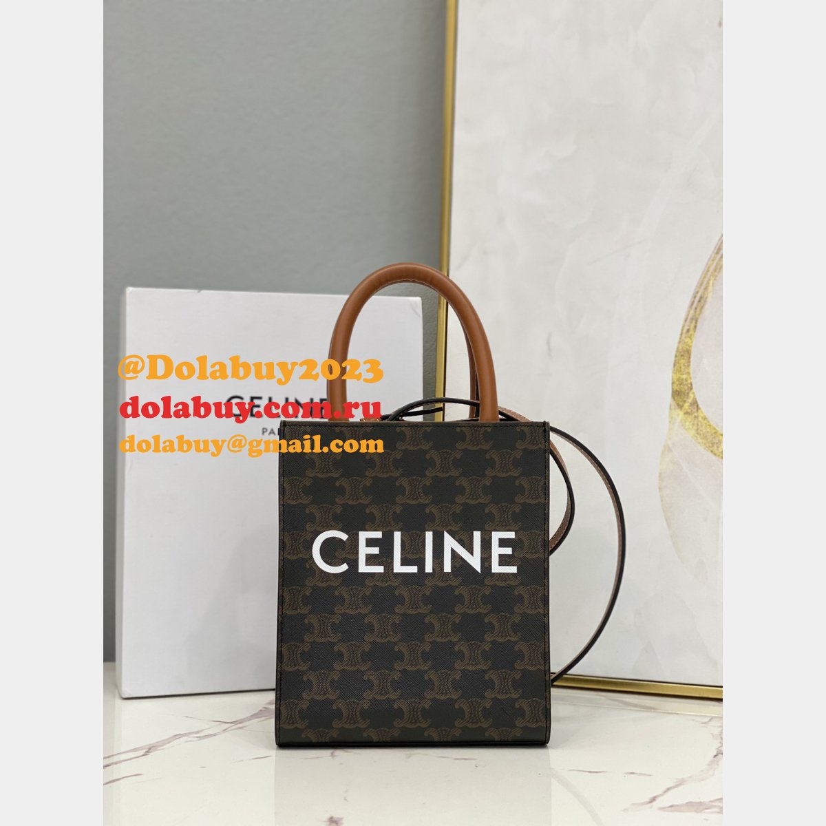 Wholesale CELINE Triomphe Mini Cabas bags