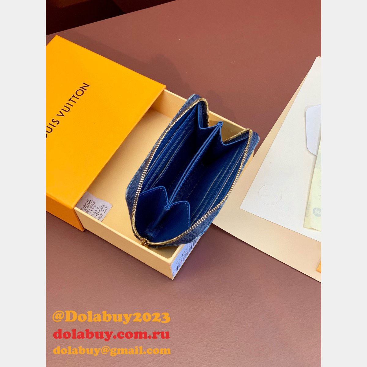 Monogram Denim M83160 Wholesale Louis Vuitton Wallet