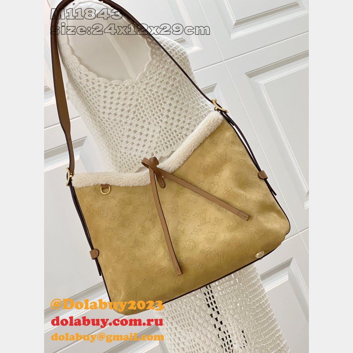 Top CarryAll Louis Vuitton Designer Copy Mahina M11843 Bag